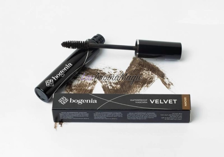 Тушь водостойкая Bogenia Velvet Waterproof Mascara BG900, Brown B-VWM-2342 фото