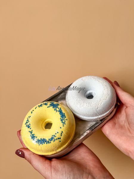 Бомбочка-пончик для ванни (Жовтий) TB-3145 фото