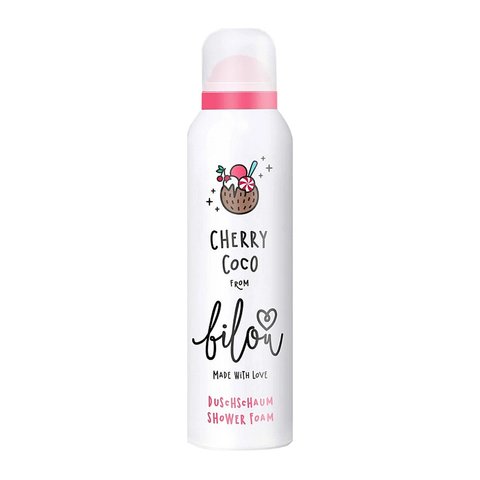 Пенка для душа (Кокосовый крем и вишневое мороженое) Bilou Cherry Coco Shower Foam B-8885 фото