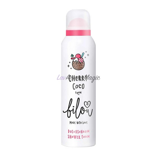 Пенка для душа (Кокосовый крем и вишневое мороженое) Bilou Cherry Coco Shower Foam B-8885 фото