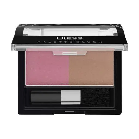 Рум'яна компактні подвійні Bless Beauty Duo Color Blush Wild&Free #4 BBD-0044 фото