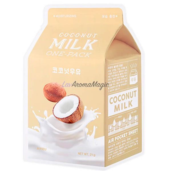 Тканинна маска зволожуюча A'Pieu Coconut Milk One-Pack ACM-0395 фото