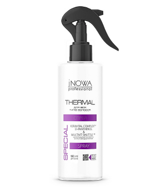 Термозащитный спрей для волос JNOWA Professional Special Thermal Spray JPST-2843 фото