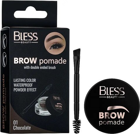 Помада для брів Bless Beauty Brow Pomade, Chocolate BBBP-0001 фото