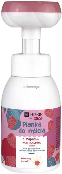 Мус-пінка для душу та рук HiSkin з ароматом малини MH-M-2483 фото