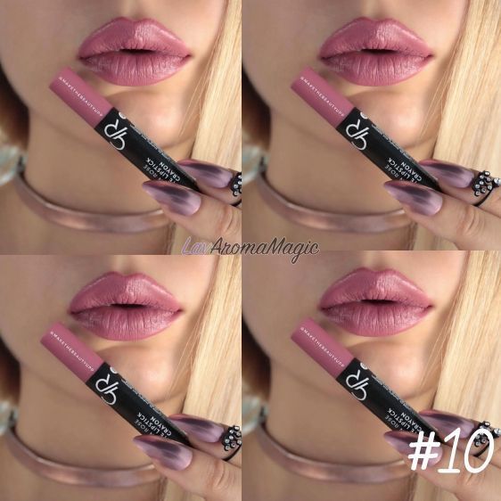 Помада-олівець для губ Golden Rose Matte Crayon Lipstick, #10 GRMCL-1010 фото