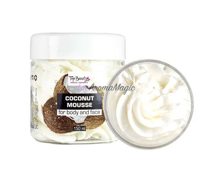 Баттер-Суфле для тіла та обличчя (Кокос) Top Beauty Coconut Mousse TB-MM-1484 фото