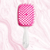 Гребінець для волосся, Прозорий-Рожевий HCB-3839 фото