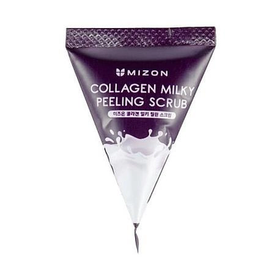 Скраб для лица Mizon Collagen Milky Peeling Scrub, Очищающий с коллагеном MCMP-4294 фото