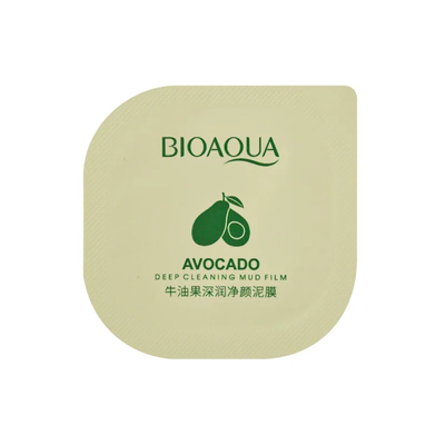 Маска для лица очищающая грязевая BioAqua Avocado Deep Cleansing Mud с авокадо BADC-4958 фото