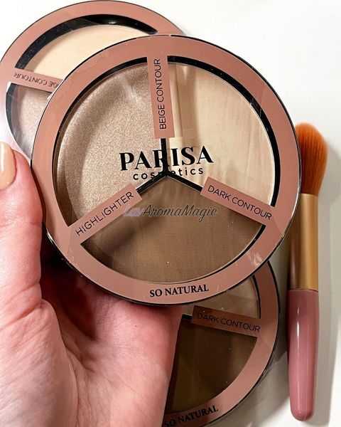 Палетка для контурингу Parisa Cosmetics So Natural, 01 PCSN-4928 фото