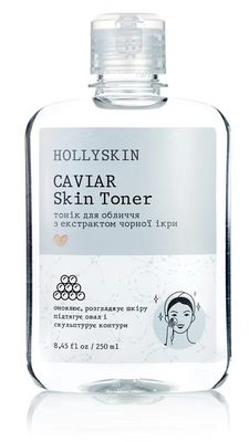 Тоник для лица HOLLYSKIN Caviar Skin Toner с экстрактом черной икры HCS-T-3847 фото