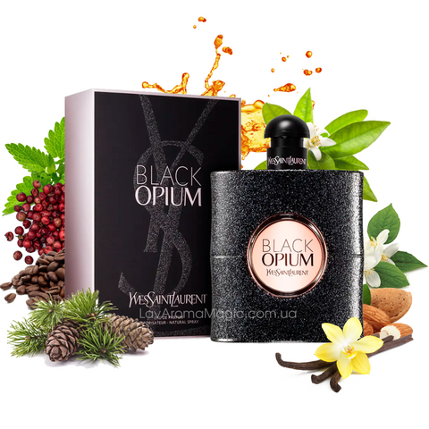 Yves Saint Laurent Black Opium (Ів Сен Лоран Блек Опіум), 90 ml YSL-B-3958 фото