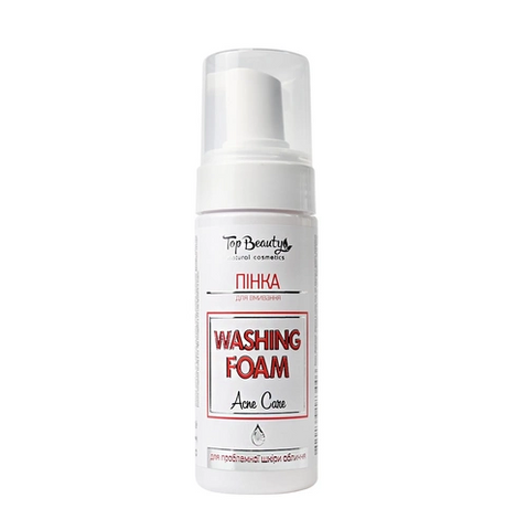 Пінка для вмивання Top Beauty для проблемної шкіри обличчя Anti Acne Washing Foam TBAA-P-3939 фото