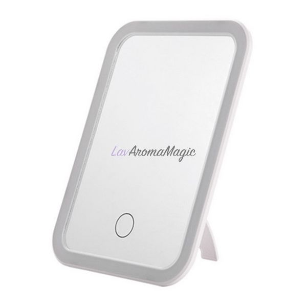 Дзеркало для макіяжу з LED-підсвіткою, 3 режими освітлення (White) ALMIR-LED-WHITE фото